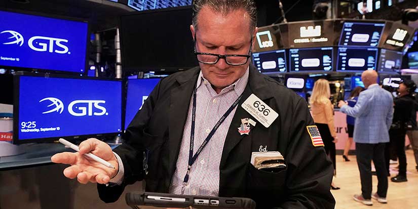US stocks inch to more records as inflation slows and Oracle soars