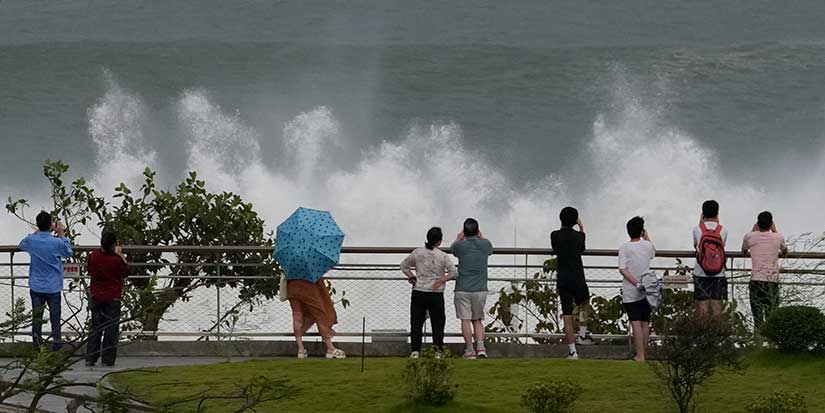 Southern China closes schools and cancels flights as Super Typhoon Ragasa nears