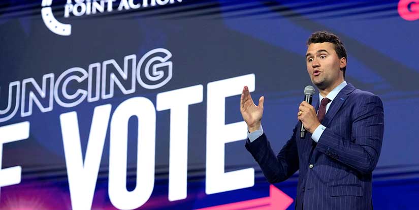 Charlie Kirk, who helped build support for Trump among young people, dies after campus shooting