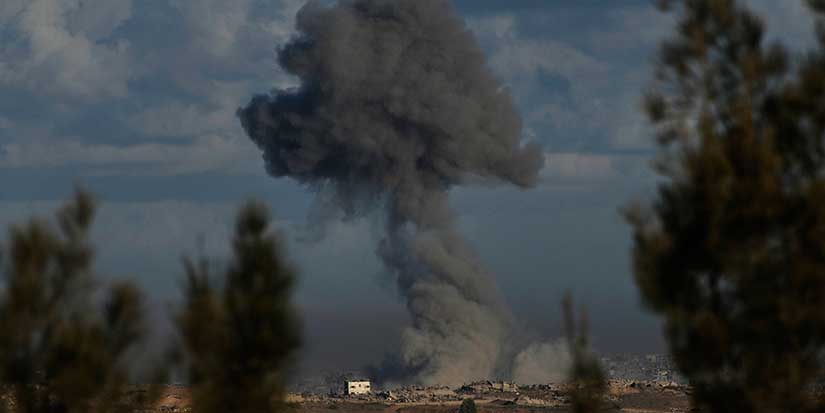 Gaza peace talks enter their second day on the war's anniversary