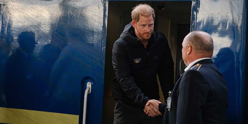Prince Harry makes surprise visit to Ukraine in support of wounded troops