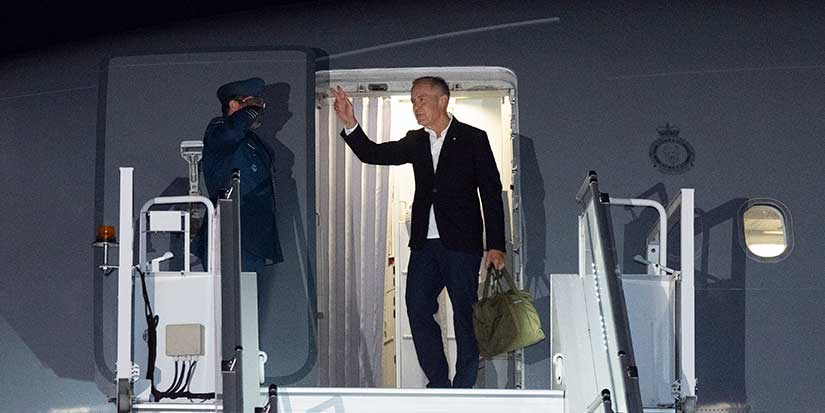 Carney's globe-spanning travel schedule draws both criticism and praise