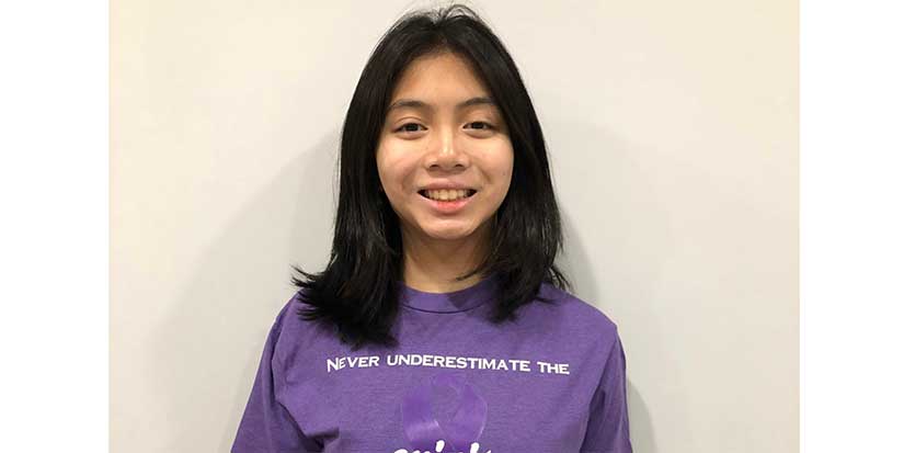 Students launching epilepsy awareness campaign today