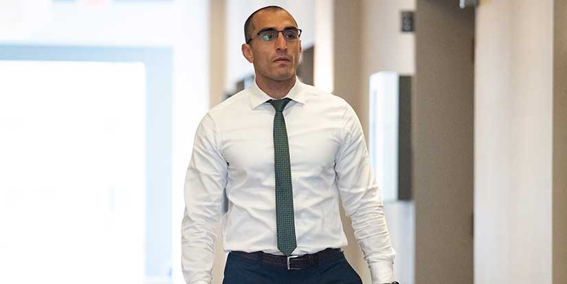 Coquitlam RCMP officer testifies of hope for 'balanced' view of actions versus words