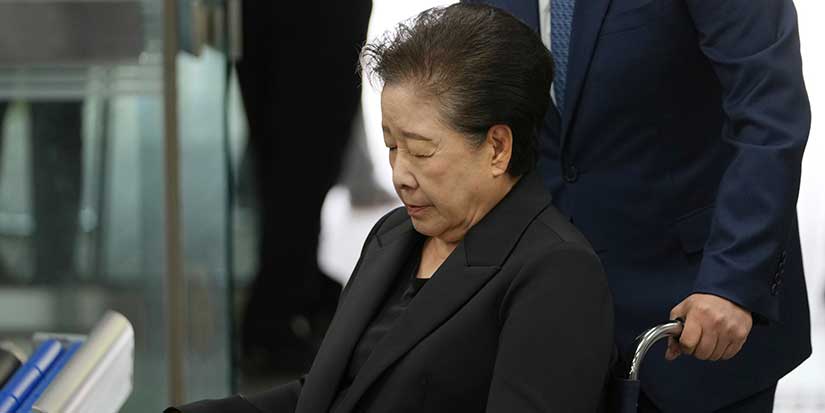 Unification Church leader arrested in bribery case involving former South Korean president's wife