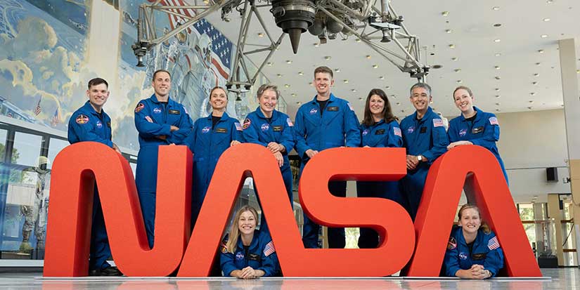 NASA introduces its newest astronauts: 10 chosen from more than 8,000 applicants