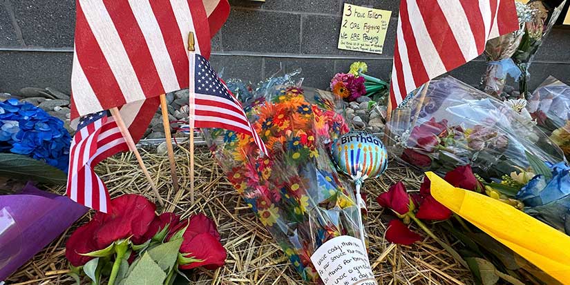 Officers killed by gunfire in rural Pennsylvania were hoping to arrest a suspected stalker