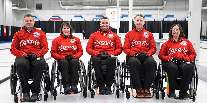 Canada leads the pack at World Wheelchair Curling Championships
