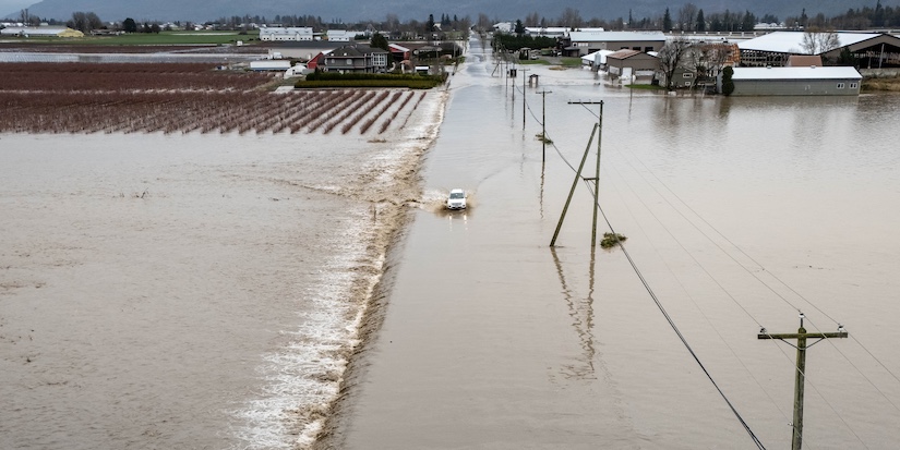Abbotsford floodwaters receding as B.C. braces for more rain on way