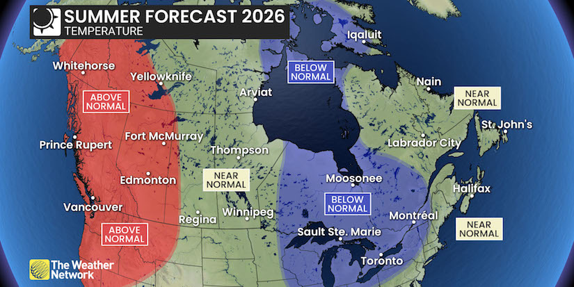 Sizzle or fizzle? Here's what to expect this summer, according to The Weather Network